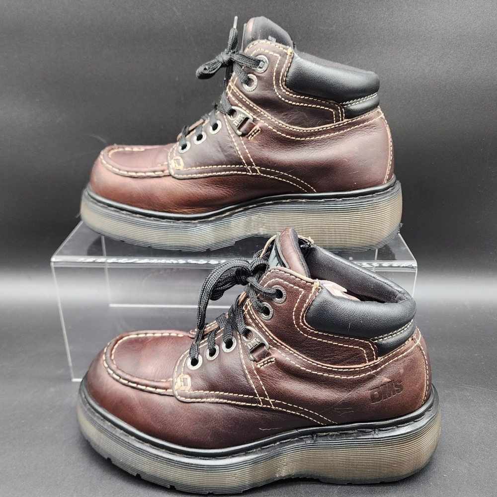 Dr Martens Size 6 Brown 8694 Made in England Platform Boot Vintage 90s Y2K
